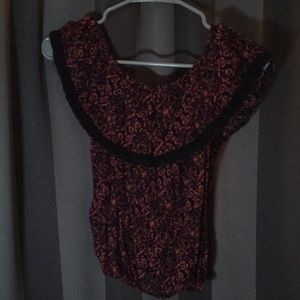 Off the shoulder top